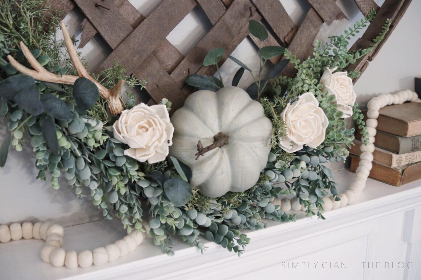 Fall Mantle Decor Simply Ciani