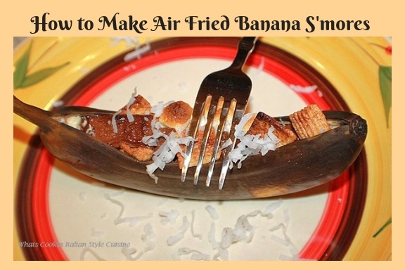 air fried banana