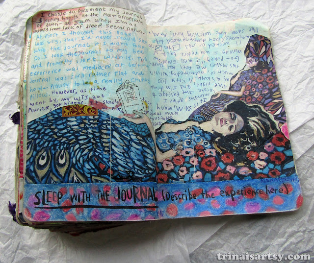 Wreck this Journal - Sleep with the journal
