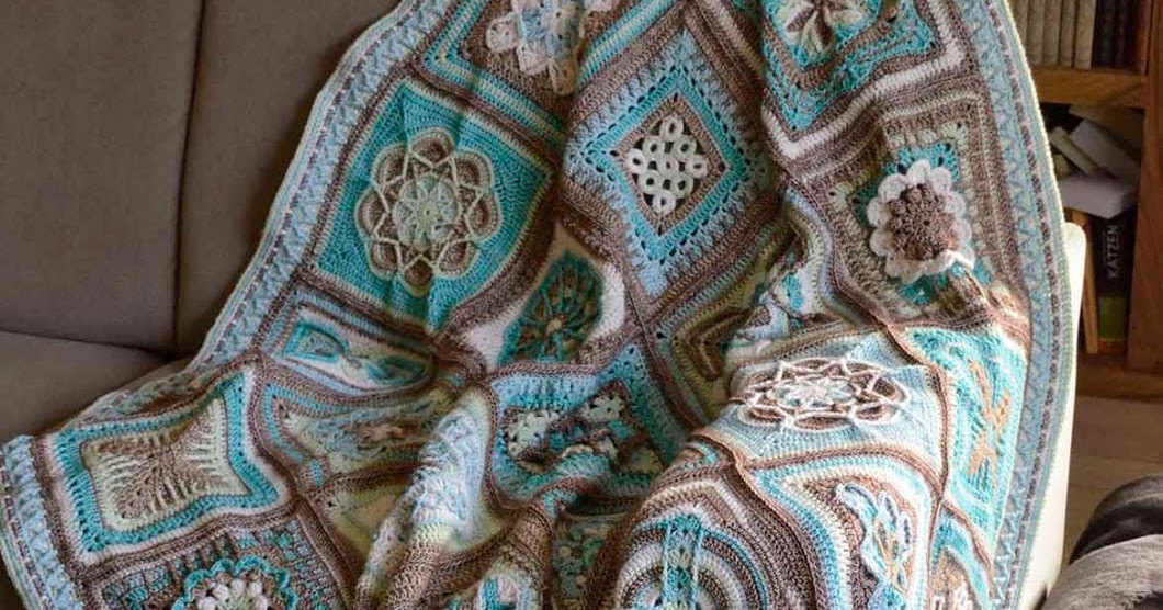 Mit Nadel, Faden und viel Liebe Decke Nuts about squares