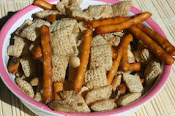 slow cooker chex mix crockpot party recipe bloggers food cooking slowcookerfromscratch recipes