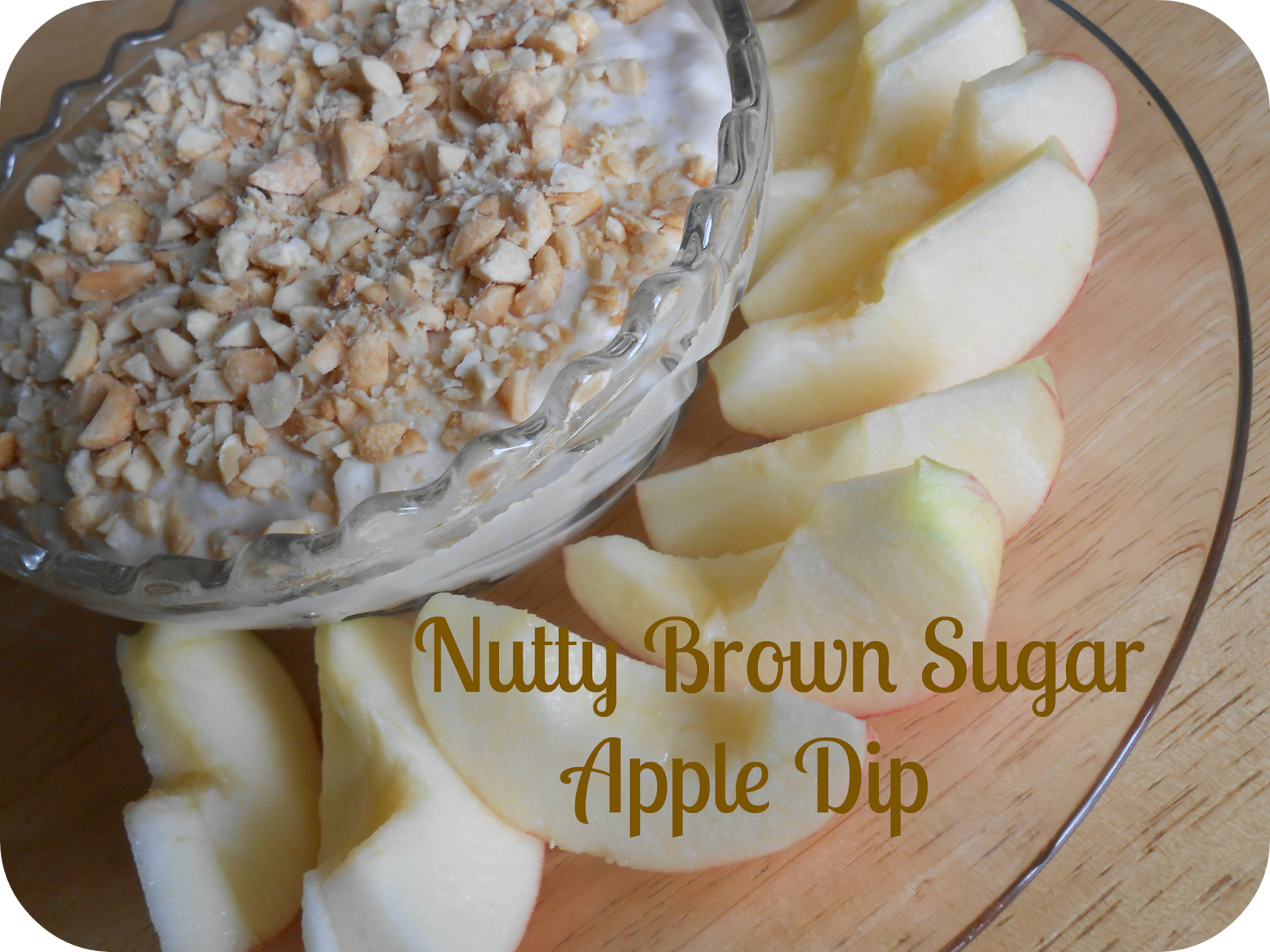 The Better Baker Nutty Brown Sugar Apple Dip