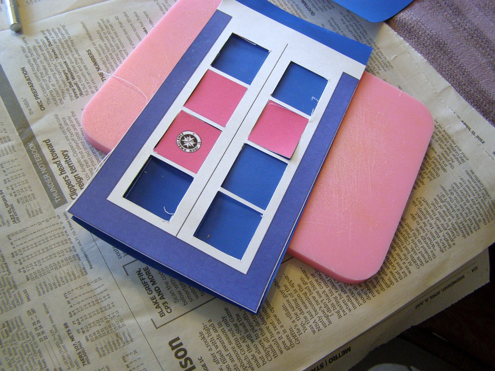 Just Folk Art: Making a TARDIS Jewelry Box or Key Chest