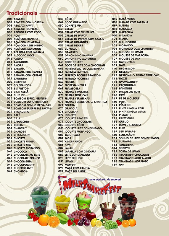 Milkshake Fest [ch] ~ Mastigando em Salvador
