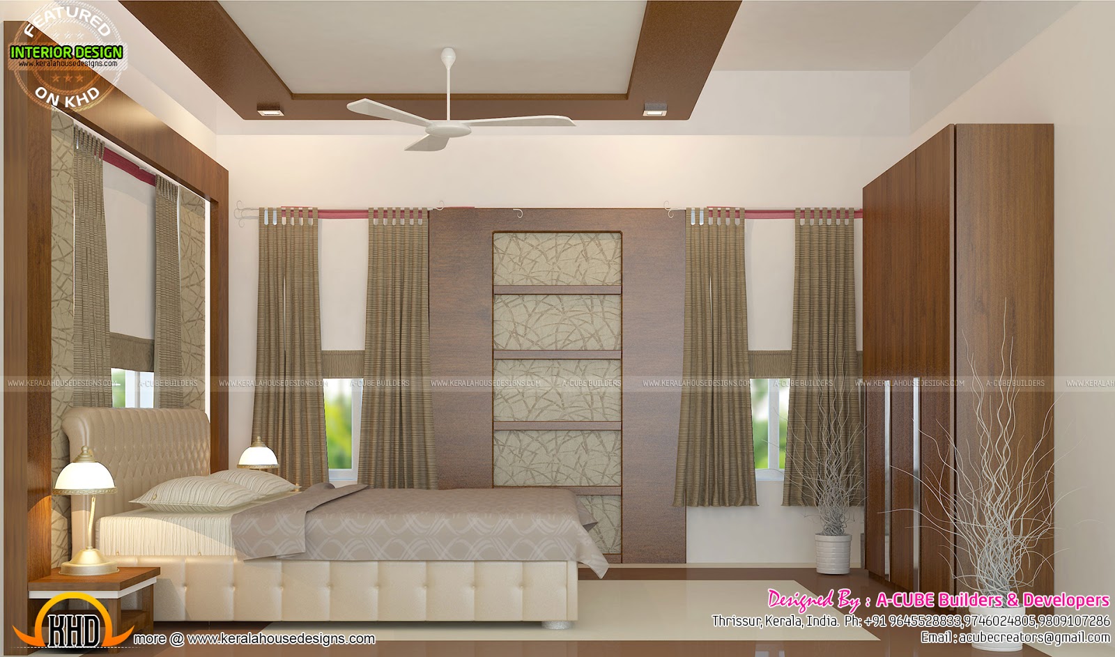 Kitchen And Master Bedroom Designs Kerala Home Design And
