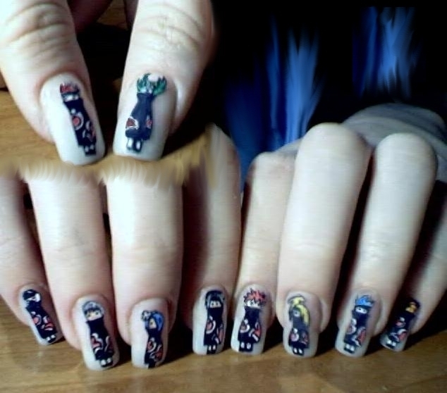 Naruto Nail Art Design Nailic