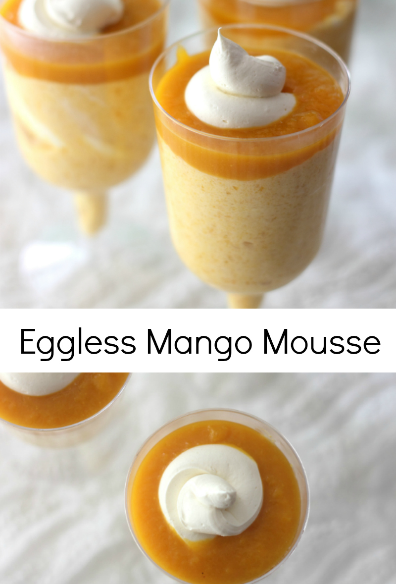 Merry Tummy Eggless Mango Mousse