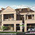 4041 square feet Colonial model house rendering