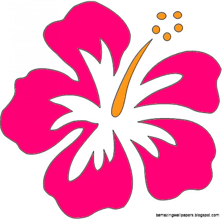 Flower Clip Art Hawaiian Flowers Clip Art Re Help With Hibiscus