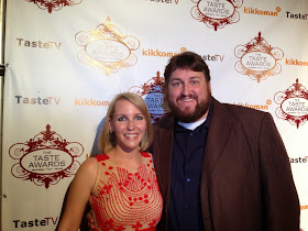 Michelle Farmer-Purcell with Jay Ducote on the Red Carpet