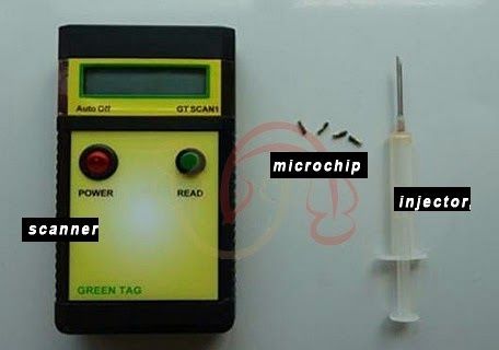 Inilah Gambar Microchip, Alat Untuk Mendeteksi Dan Cara Memasangnya