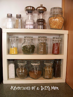 DIY Spice Rack