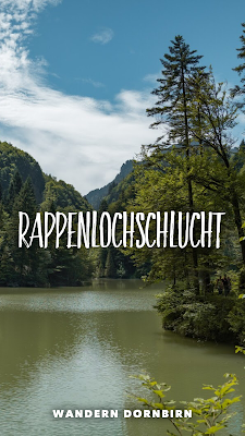 Rappenlochschlucht und Staufensee  Wandern Dornbirn  Wanderung Vorarlberg  Rundweg bei Gütle 20