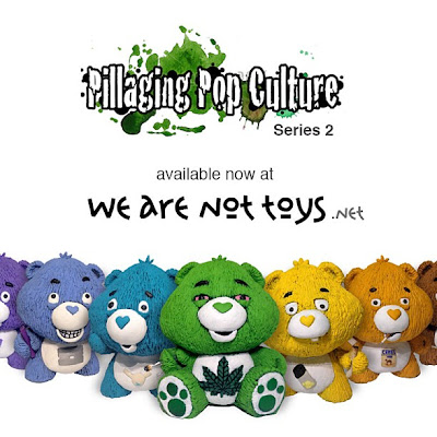 “Pillaging Pop Culture” Series 2: Custom Care Bears Blind Box Series by Task One