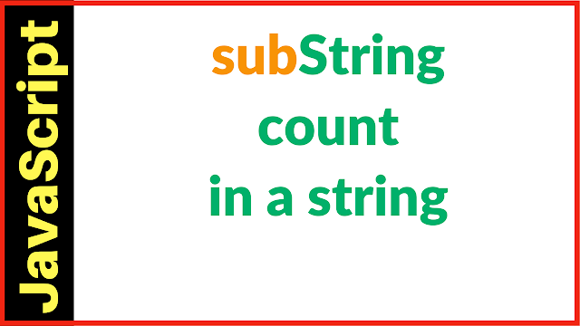 String Count Occurrence Inside A String Using Javascript