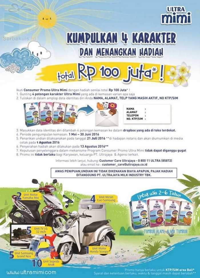 Undian Karakter Ultra mimi Bali Berhadiah Total 100 Juta Undian Karakter Ultra mimi Bali Berhadiah Total 100 Juta