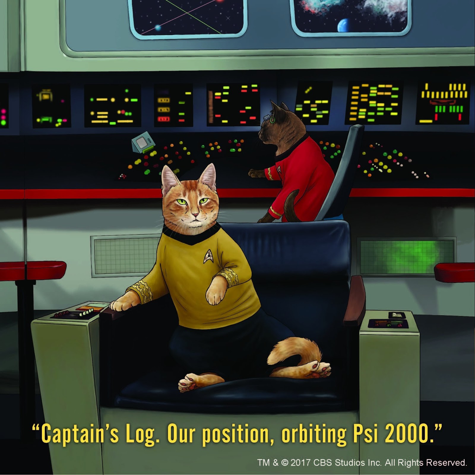 The Trek Collective Star Trek Cats previews