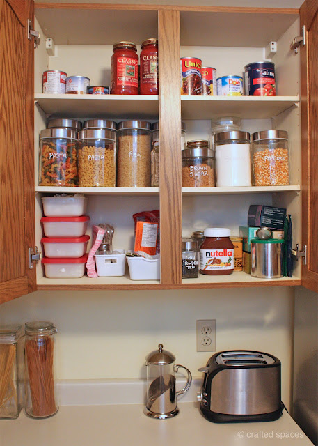 Crafted Spaces: Home Organization Challenge: The Kitchen