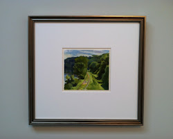 painting frame framing oil paper framed way awake taryn studio 1800s someone