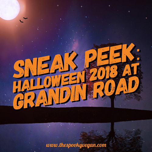 grandin road has unveiled their halloween haven collection for 2018 i love browsing their halloween items though ive never purchased anything from them