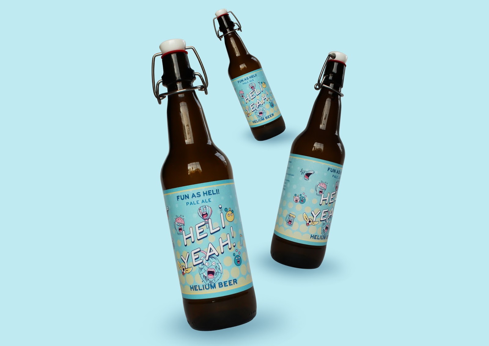 HELI YEAH! Helium Beer Packaging Of The World