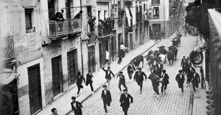 Pamplona in july essay