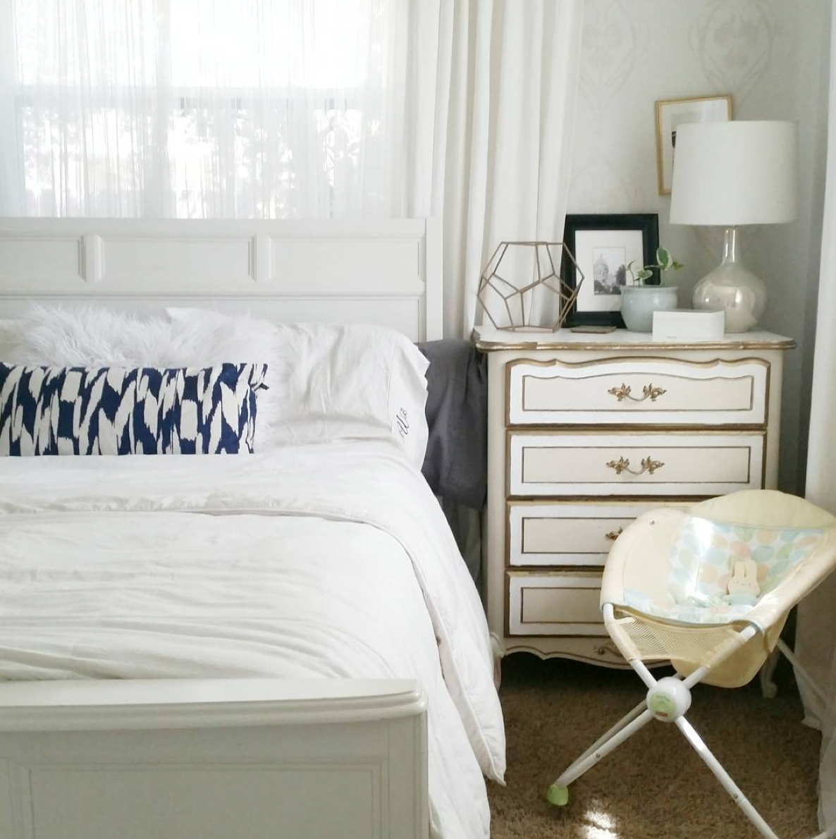 Domestic Fashionista Preparing the House for Baby Master Bedroom