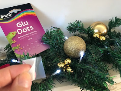 Bostik Glu Dots for Christmas crafting