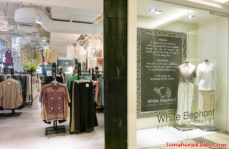 White Elephant, Retail for Charity, Publika, British India, White Elephant by British India
