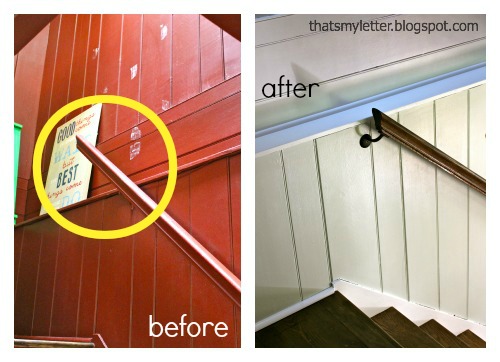DIY Handrail Makeover - Jaime Costiglio