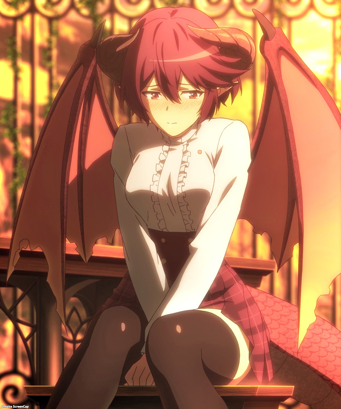 Joeschmo's Gears and Grounds: Omake Gif Anime - Manaria Friends - Episode 1  - Grea Buttons Up