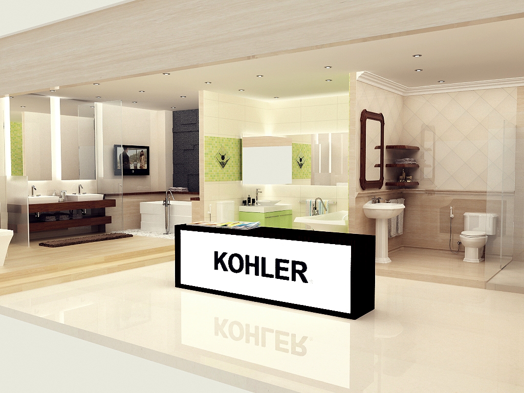 Black Paper Writer KOHLER Showroom Pekanbaru (Mock UP)