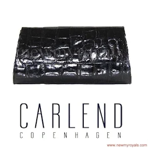 Queen Maxima style Carlend Copenhagen Aicha Crocodile clutch