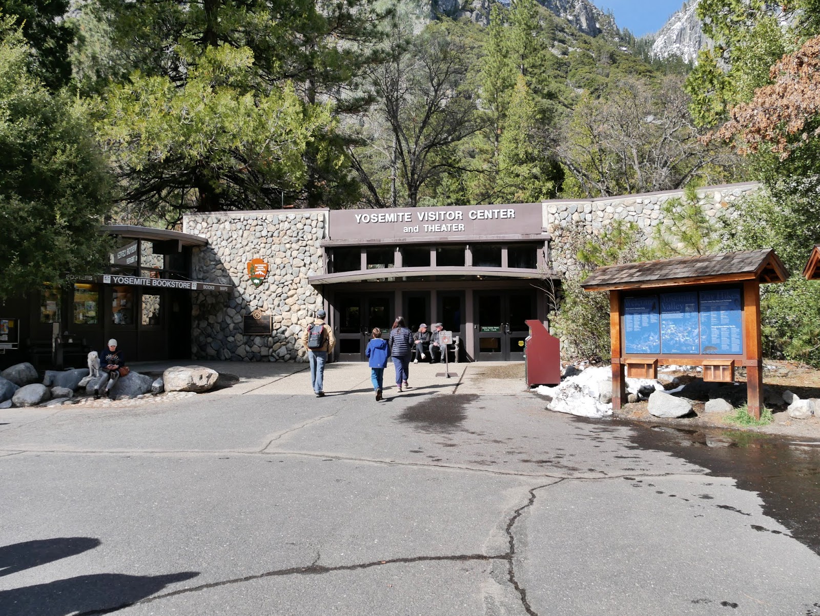 American Travel Journal Yosemite Valley Visitor Center Yosemite