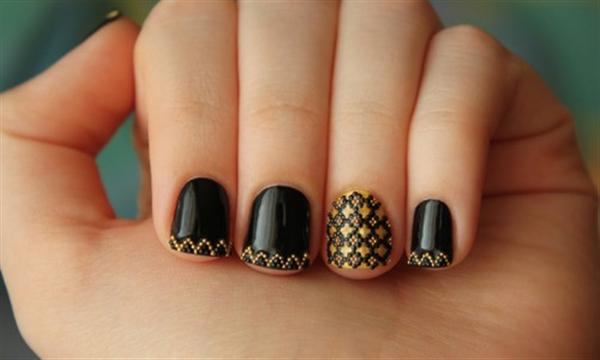 9. "Abstract Black and White Nail Art Designs" - wide 3