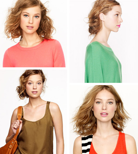 Über Chic for Cheap: Hair Inspiration: J.Crew Curly Hair