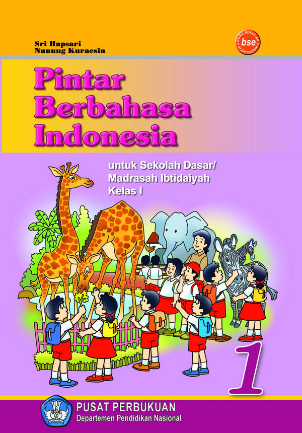 Gudang Buku Pelajaran Download Buku Pintar Bahasa Indonesia SD Kelas 1