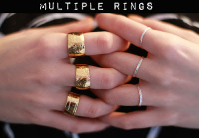 Stack ‘em up: How to Wear Multiple Rings | Tangles and Chains