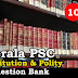 Kerala PSC | Questions on Constitution and Polity - 10