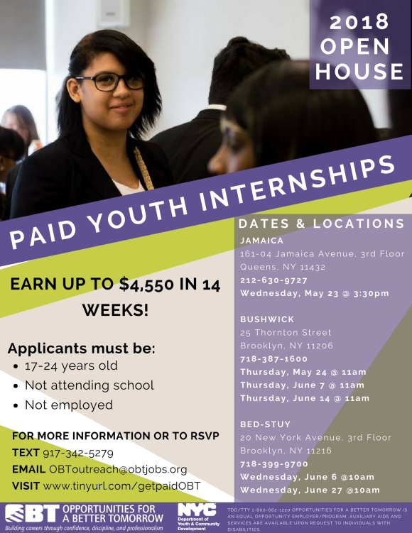 Southeast Queens Scoop Blog Streetwise Digital News Tell Young People About These Paid Internships Making 4 550 In 14 Weeks