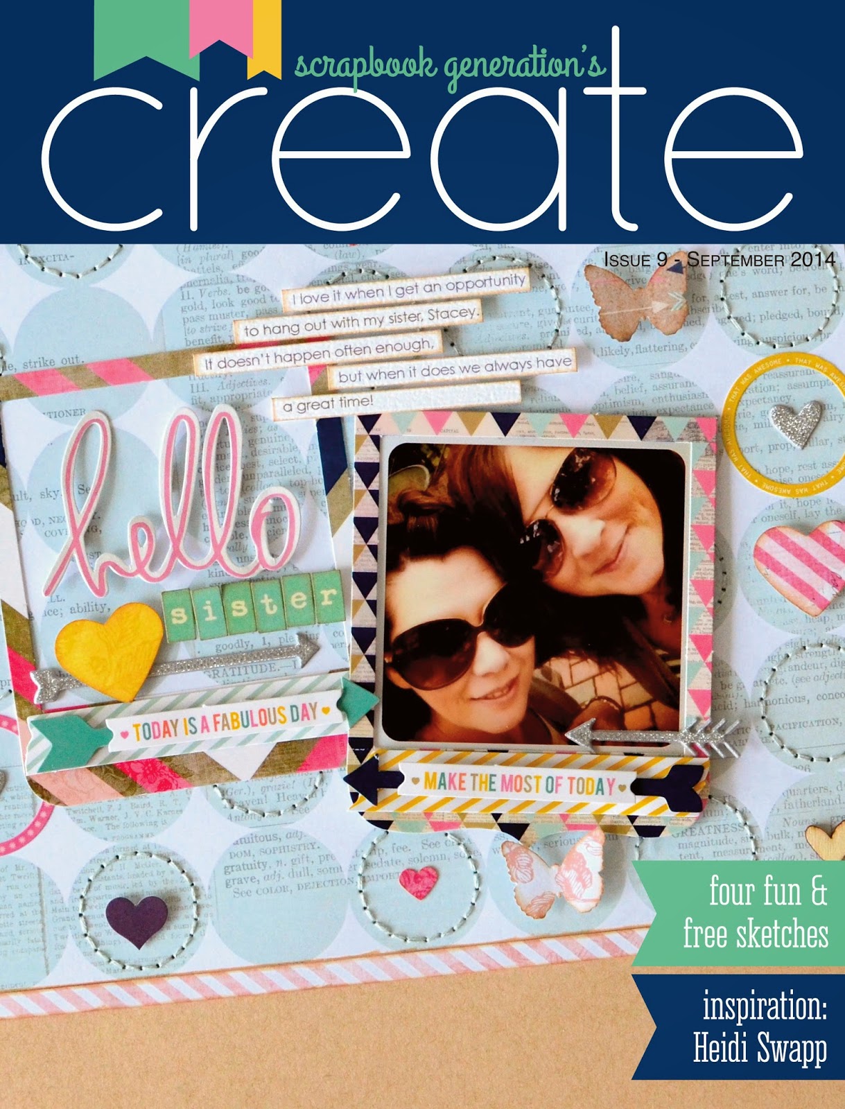 scrapbook generations & september skies Simple Reflections of my Everyday