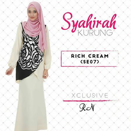 Kurung Modern Syahirah The BEst Seller Ada Pelbagai Pilihan Warna Memang CAntik Sangat