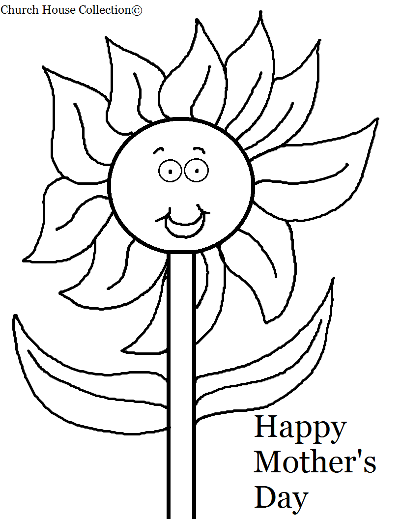 Church House Collection Blog: Free Printable Mother's Day Flower ...