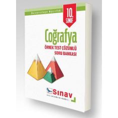 Sınav 10.Sınıf Coğrafya Örnek Test Çözümlü Soru Bankası Sınav 10.Sınıf Coğrafya Örnek Test Çözümlü Soru Bankası