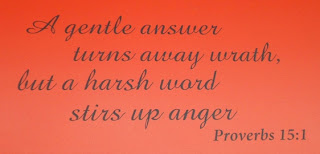 Wall Graphic: Proverbs 15:1 Verse