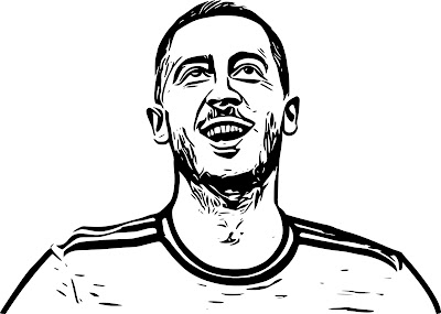 Eden Hazard Belgium footballer image for free download