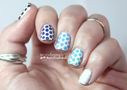 Wondrously Polished: April Nail Art Challenge Ombré