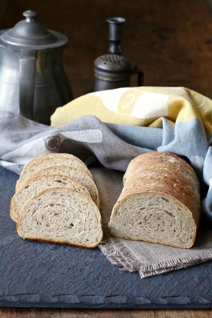 Velvety Bean Bread with Chives Karen's Kitchen Stories