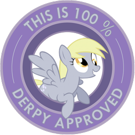 This is 100% Derpy approved
