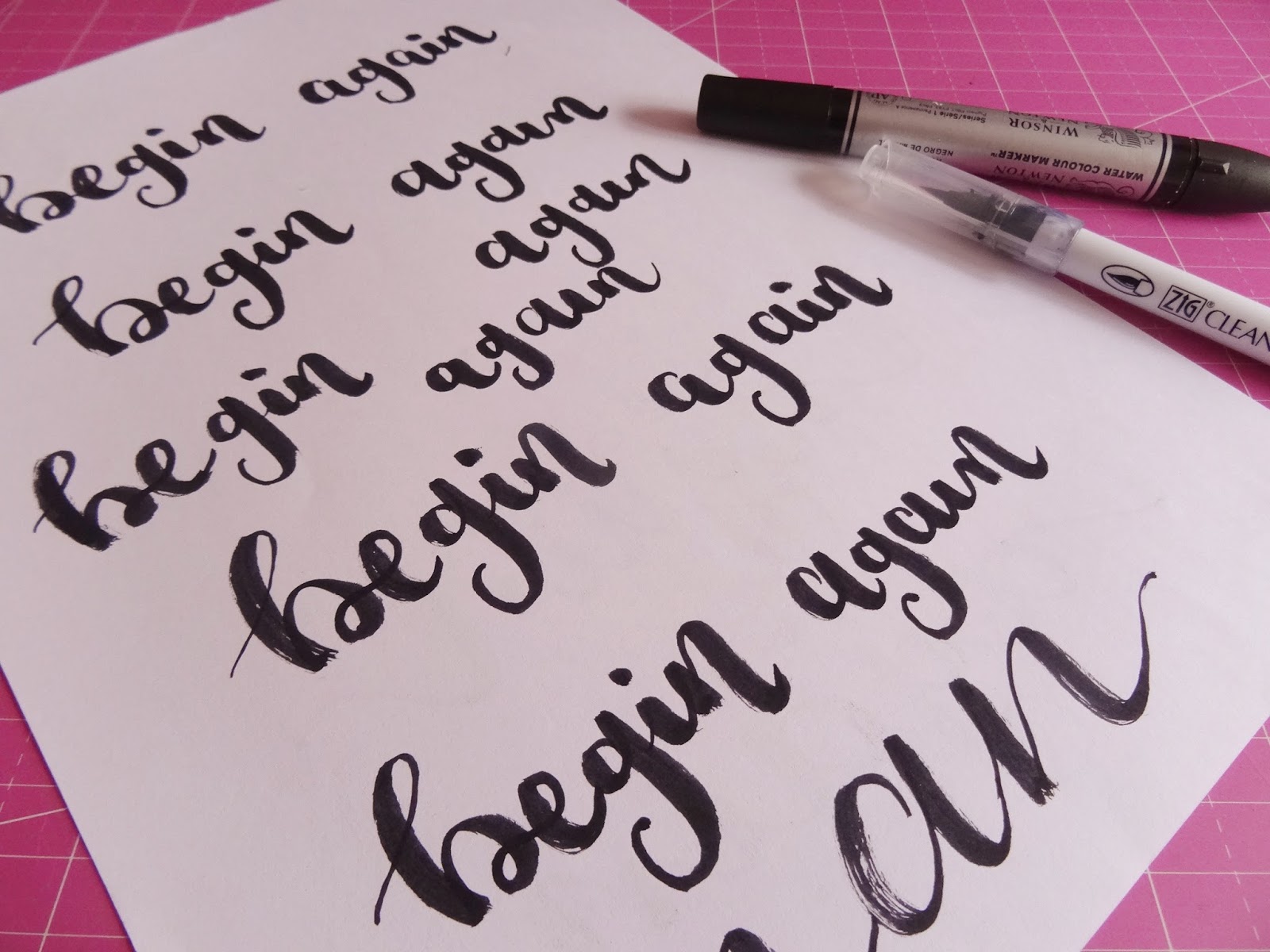 Mi Papel Preferido: Lettering Combinando Tipografías